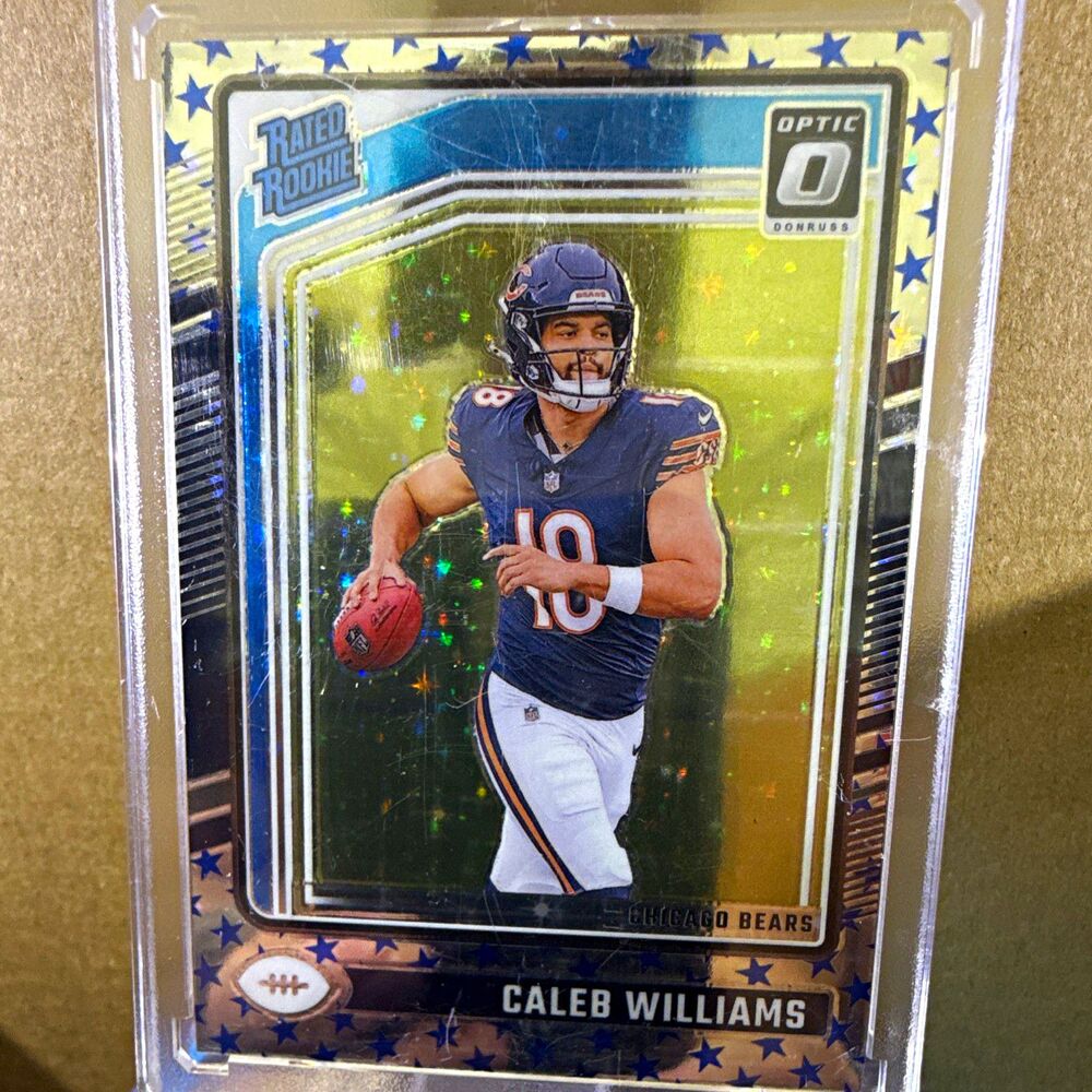 2024 Panini Donruss Optic Caleb Williams Rated Rookie #201 Stars Prizm RC